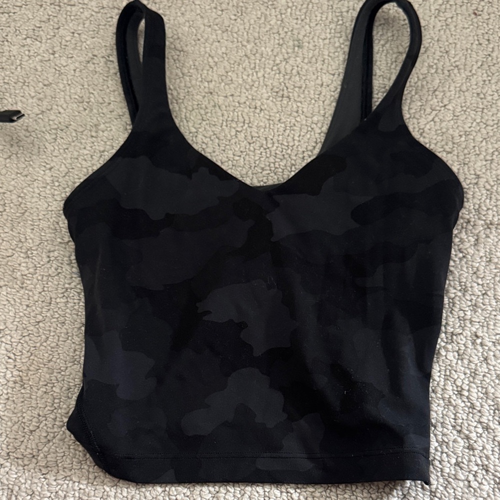 camo lululemon align tank